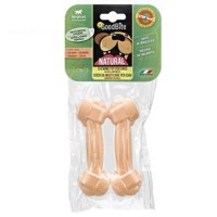 강아지 장난감 스틱 애견 이갈이 장난감 연어맛 M