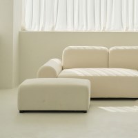 먼지방지 패브릭 쇼파용 스툴 WB548