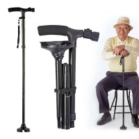 LED 조명 네발 의료용 어르신 노인 지팡이 할머니 할아버지