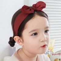 채니봉봉 톤다운 손수건 헤어밴드 유아머리띠