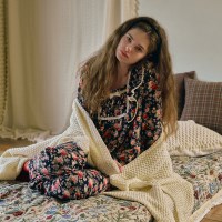 [울랄라 Ullala!] 안나벨 긴팔 투피스 블랙 피치기모