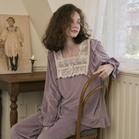 [울랄라 Ullala!] 플로이 긴팔 투피스 바이올렛 피치기모