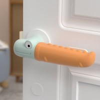 동물친구 실리콘 문손잡이 커버 2p(악어) 문고리 보호 쿠션 방지 가
