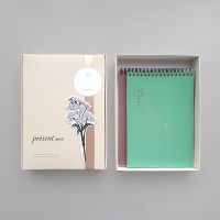 프레젠트 엣 시니어 선물 패키지 (건강노트+필사노트 세트)