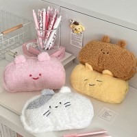 바슨 귀여운 동물 애니멀 인형 필통 파우치