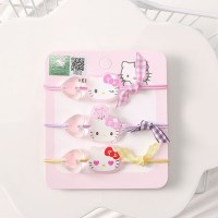 헬로키티 페이스 3P 머리끈C02006