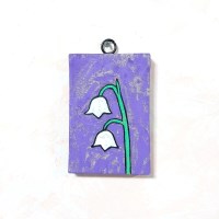 방울꽃 손그림 귀여운 액자