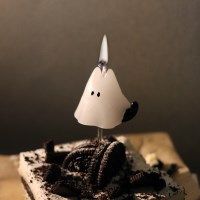 케이크 캔들_고스트 캣
