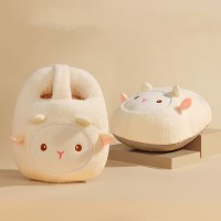 동물캐릭터 발워머 전기 발난로 사무실 책상 풋워머 수족냉증