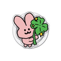 [엠픽] 동물친구들 세상 맥세이프 투명 디스크 아크릴 스마트톡 (UV)