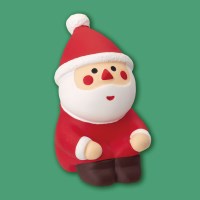 concombre 올려다보는 산타