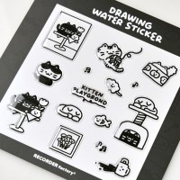 DRAWING WATER STICKER - KITTEN PLAYGROUND