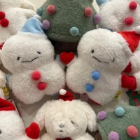[선레몬] 크리스마스 눈사람 산타 인형