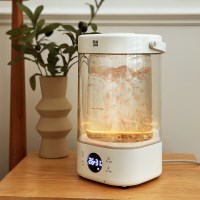 24년 신제품 감성전자 물멍 가열식 가습기 워터캔들