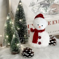 큐티 겨울숲 스노우 세트 크리스마스 트리 장식 눈사람인형 2types
