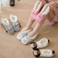 귀여운 동물 수면양말 덧신 4종 강아지 수면양말 털실내화 퍼슬리퍼