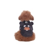 [MONCHOUCHOU] Dusty Beaver Fleece Zip-up