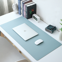 대형 마우스 장패드 가죽 데스크매트 키보드장패드