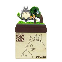 [이웃집 토토로] 미니어처키트(토토로와사츠키메이)
