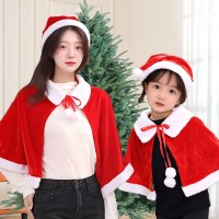 파티앤온 산타망토 모자 크리스마스 산타복 코스프레