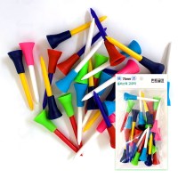 턴트골프 플라스틱고무 골프티 M미들티 1팩 25개입