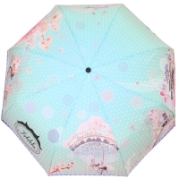 도쿄의봄날 그린 전자동 3단우산