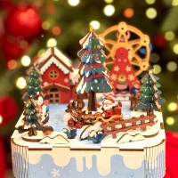 3D 입체퍼즐 크리스마스 오르골