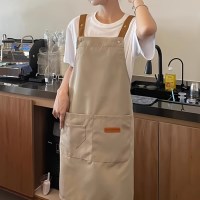 카페 바리스타 앞치마 어린이집 주방 H형 원피스 앞치마