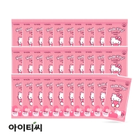 헬로키티 러블리 휴대용 물티슈(10매)X30팩+전용 박스케이스