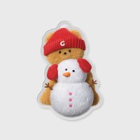 [아크릴스마트톡] snowman for gummy