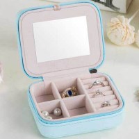 미니 지퍼 보석함 악세서리 정리함 인테리어 편리한
