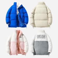 겨울 남여공용 리버시블 양면 후리스 숏패딩 I4JK092Q