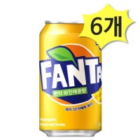 환타 파인애플 355ml x 6개