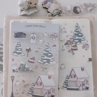 [소소히히] White Christmas 씰스티커