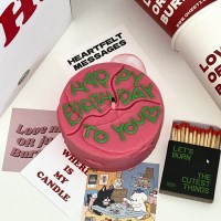 [주문제작] 오제티 페인팅 레터링 캔들