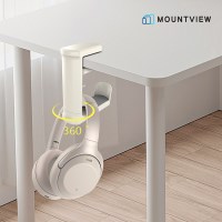 마운트뷰 무타공 헤드셋 거치대 헤드폰 걸이 거치 받침대
