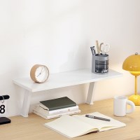 책상 선반 데스크 모니터 받침대 노트북 거치대 수납 스탠드 컴퓨터 