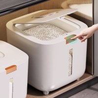 쌀통 압축 진공쌀통 20kg 대용량 밀폐 진공 실링 R596