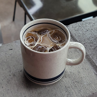 예쁜 카페 고급 홈파티 머그컵 머그잔 티머그 카네수주 인디고 블루 