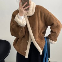 코트르 윈터 라운지 양털 숏코트