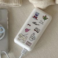 cozy drawing pattern 디자인 [대용량 보조배터리]