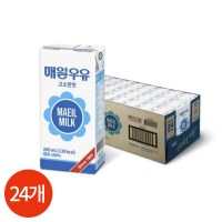 매일 멸균우유 고소한맛 200ml x 24개