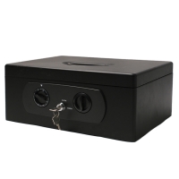 업소용 돈통 오픈형 철제 2단 다이얼 열쇠 금고 캐쉬박스 8868xxl