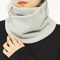 상상공간 뛰어난 보온력 자랑하는 간편 착용 똑딱이 단추 넥워머