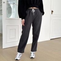 키런 여자 양털 골덴 앵클핏 팬츠 데일리 캐주얼 바지