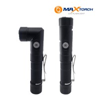 맥스토치 MTR 110 충전식 ㄱ자 초미니 휴대용 LED 후레쉬 단품