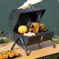 바베큐그릴 바베큐 훈제 숯불 그릴 야외 캠핑 R640-O