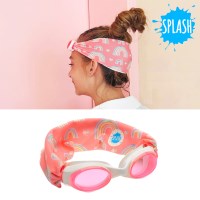 [스플래시 스윔고글] 키즈 물안경_오버 더 레인보우