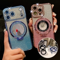 아이폰17 16 15 14 13 12 11플러스 프로맥스 거치대글리터케이스