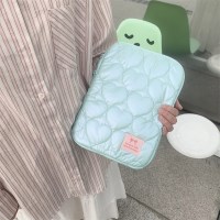 솔리카 하트 패딩 아이패드 테블릿 파우치